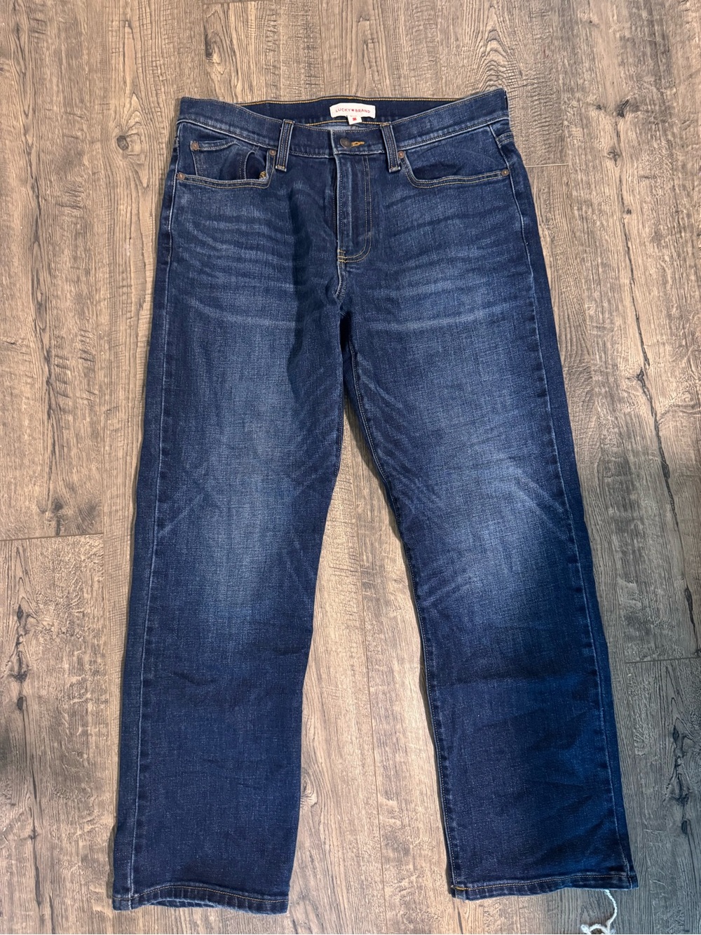 Lucky Brand Men's Relaxed Jeans - Dark Blue Denim 32x30
